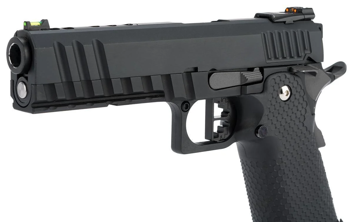 AW Custom Black Ace HX2003 Hi-Capa CO2 Blowback BB Pistol
